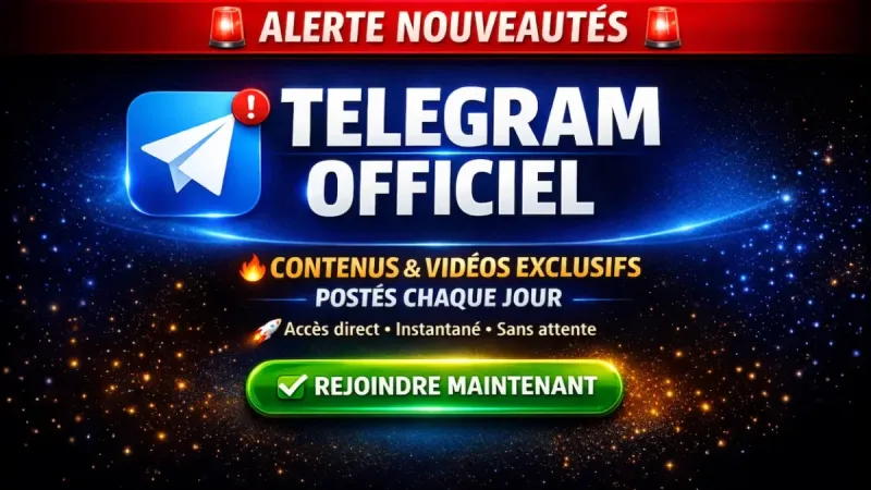 Rejoignez nous sur Telegram